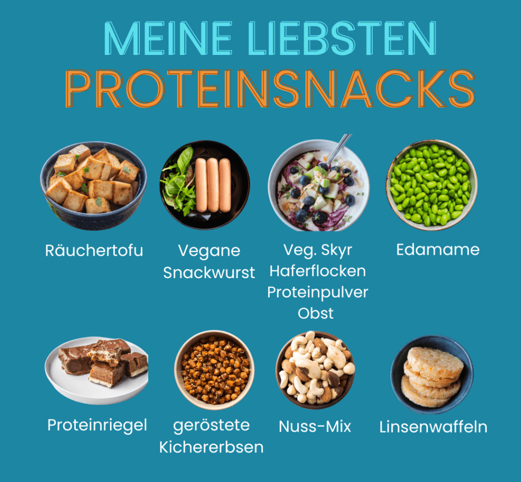 veganer Muskelaufbau - Meine liebsten Proteinsnacks